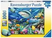 Žraločí útes 100 dílků 2D Puzzle;Dětské puzzle - Ravensburger