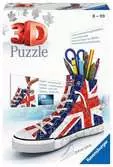 3D Puzzle Sneaker - Union Jack, Età Raccomandata 8+ 3D Puzzle;3D Forme Speciali - Ravensburger