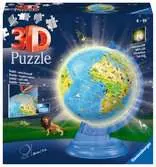 AT: Kinderglobus+Licht EN 180p 3D Puzzles;3D Puzzle Buildings - Ravensburger