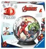 Puzzle 3D Ball 72 p - Marvel Avengers Puzzle 3D;Puzzles 3D Ronds - Ravensburger