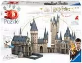 Puzzle 3D Coffret Complet Château de Poudlard - Grande Salle + Tour d Astronomie / Harry Potter Puzzle 3D;Puzzles 3D Objets iconiques - Ravensburger