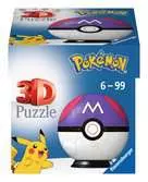Puzzle 3D Ball 54 p - Master Ball / Pokémon Puzzle 3D;Puzzles 3D Ronds - Ravensburger