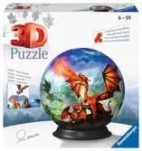 Puzzle-Ball Mystický drak 72 dílků 3D Puzzle;3D Puzzle-Balls - Ravensburger