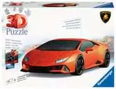 Puzzle 3D Lamborghini Huracán EVO Edition orange  (avec grille) Puzzle 3D;Puzzles 3D Objets iconiques - Ravensburger