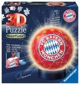Nachtlicht - FC Bayern München 3D Puzzle;3D Puzzle-Ball - Ravensburger