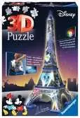 WIEŻA EIFLA - NIGHT EDITION DISNEY EDYCJA 3D 216EL Puzzle 3D;Night Edition - Ravensburger
