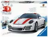 Puzzle 3D Pojazdy: Porsche 911R 108 elementów Puzzle 3D;Pojazdy - Ravensburger