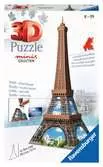 Mini budova - Eiffelova věž - položka 54 dílků 3D Puzzle;3D Puzzle Budovy - Ravensburger