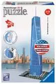 One World Trade Center 216 dílků 3D Puzzle;Budovy - Ravensburger