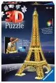 3D Puzzle, Tour Eiffel - Night Edition 3D Puzzle;3D Puzzle - Building Night Edition - Ravensburger