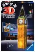 Big Ben (Noční edice) 216 dílků 3D Puzzle;Budovy - Ravensburger