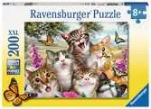ZWARIOWANE KOTY 200EL XXL Puzzle;Puzzle dla dzieci - Ravensburger