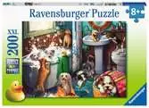 CZAS KĄPIELI PSÓW 200 EL Puzzle;Puzzle dla dzieci - Ravensburger