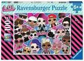 LOL Surprise, XXL 100pc Puzzles;Children s Puzzles - Ravensburger