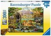 Zvířata na savaně 200 dílků 2D Puzzle;Dětské puzzle - Ravensburger