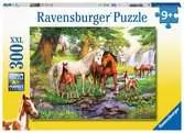 Chevaux sauvages à la rivière Puzzels;Puzzle enfant - Ravensburger