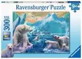 Polární medvědi 300 dílků 2D Puzzle;Dětské puzzle - Ravensburger