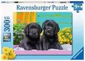 Zwarte labradors Puzzels;Puzzels voor kinderen - Ravensburger