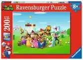 Puzzle 200 p XXL - Les aventures de Super Mario Puzzle;Puzzle enfant - Ravensburger