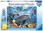 Puzzle, Delfini, Puzzle 300 Pezzi XXL, Età Raccomandata 9+ Puzzle;Puzzle per Bambini - Ravensburger