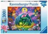 MISTYCZNY ŚWIAT SMOKA 300 EL Puzzle;Puzzle dla dzieci - Ravensburger