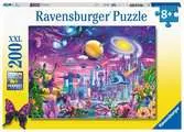 Kosmische Stadt Puzzle;Kinderpuzzle - Ravensburger