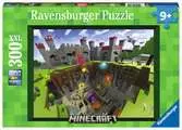 Puzzle 300 p XXL - Découpe Minecraft Puzzle;Puzzle enfant - Ravensburger