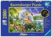 Magical Encounter, XXL 200pc GITD Puzzles;Children s Puzzles - Ravensburger