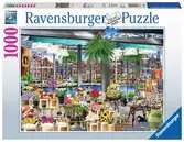 Ravensburger Amsterdam Flower Market 1000pc Jigsaw Puzzle Puzzles;Adult Puzzles - Ravensburger