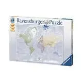 Puzzle 500 p - Carte du monde Puzzle;Puzzle adulte - Ravensburger