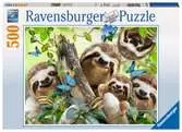 Faultier Selfie Puzzle;Erwachsenenpuzzle - Ravensburger