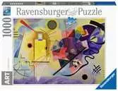 Kandinsky, Wassily:Yellow, Red, Blue, Puzzle per Adulti, Collezione Arte, 1000 Pezzi Puzzle;Puzzle da Adulti - Ravensburger