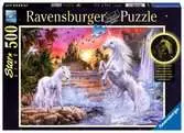 Einhörner am Fluss Puzzle;Erwachsenenpuzzle - Ravensburger