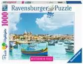Puzzle 1000 Pezzi, Malta, Collezione Mediterranean Places, Puzzle per Adulti Puzzle;Puzzle da Adulti - Ravensburger