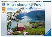 Scandinavien landscape 500p 2D Puzzle;Puzzle pro dospělé - Ravensburger