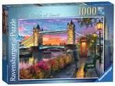 Tower Bridge al tramonto, Puzzle 1000 Pezzi, Linea Fantasy, Puzzle per Adulti Puzzle;Puzzle da Adulti - Ravensburger