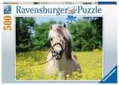 Paard tussen de bloemen Puzzels;Puzzels voor volwassenen - Ravensburger