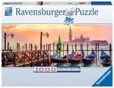 Puzzle 1000 p - Gondoles à Venise (Panorama) Puzzle;Puzzle adulte - Ravensburger
