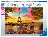NABRZEŻE SEKWANY 1000 EL Puzzle;Puzzle dla dorosłych - Ravensburger