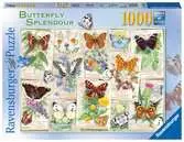 Ravensburger Butterfly Splendours 1000pc Jigsaw Puzzle Puslespil;Puslespil for voksne - Ravensburger