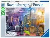 New York winters en  s zomers Puzzels;Puzzels voor volwassenen - Ravensburger