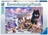 Wolven in de sneeuw Puzzels;Puzzels voor volwassenen - Ravensburger