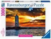 Puzzle 1000 Pezzi, Faro di Mangiabarche Isola di Sant’Antioco, Collezione Paesaggi, Puzzle per Adulti Puzzle;Puzzle da Adulti - Ravensburger