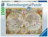 Puzzle 1500 p - Mappemonde 1594 Puzzle;Puzzle adulte - Ravensburger
