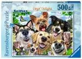 Ravensburger Selfies - Dogs  Delight 500pc Jigsaw Puzzle Puzzles;Adult Puzzles - Ravensburger