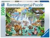 Puzzle 1500 p - Cascade dans la jungle Puzzle;Puzzle adulte - Ravensburger
