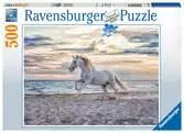 Ravensburger Evening Gallop 500pc Jigsaw Puzzle Puslespil;Puslespil for voksne - Ravensburger