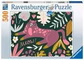Puzzle 500 p - Chat tendance Puzzle;Puzzle adulte - Ravensburger