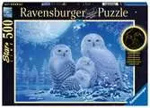 Puzzle 500 p Star Line - Chouettes au clair de lune Puzzle;Puzzle adulte - Ravensburger