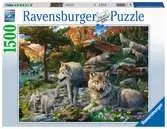 Wolven in de lente Puzzels;Puzzels voor volwassenen - Ravensburger